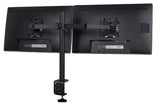 Black Monitor Mount - Full Motion Dual Monitor Desk Mount, Fits 32" Monitors - Mount-It! - MI-2752L