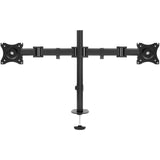 Black Monitor Mount - Full Motion Dual Monitor Desk Mount - Mount-It! - MI-1752