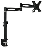 Black Monitor Mount - Full Motion Single Monitor Desk Mount - Mount-It! - MI-705