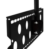 Black TV Mount - Full-Motion TV Ceiling Mount 42-90” Screens - Mount-It! - MI-501L