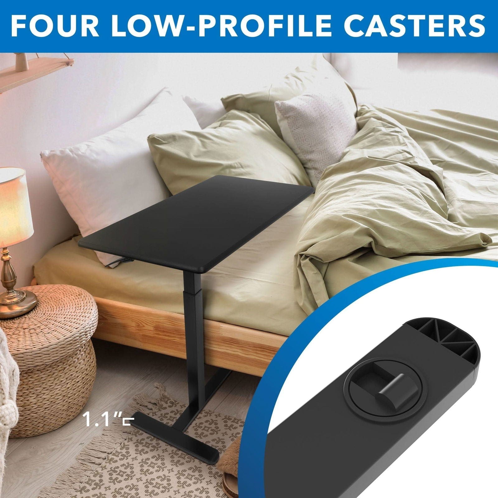 Bed desk adjustable sales