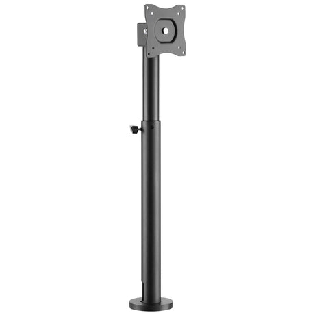 Black Monitor Mount - Height Adjustable Point of Sale (POS) Monitor Mount - Mount-It! - MI-3796