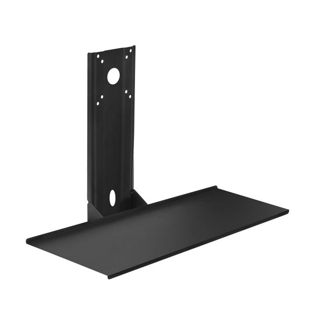 Black Wall Mounted Desk - Keyboard Tray for Monitor Wall or Desk Mounts - Mount-It! - MI-7917