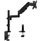 Black Monitor Mount - Single Monitor Desk Mount - Mount-It! - MI-4761