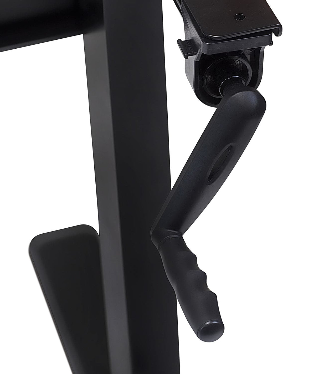 Black Desk Frame - Standing Desk Frame Hand Crank - Mount-It! - MI-7931