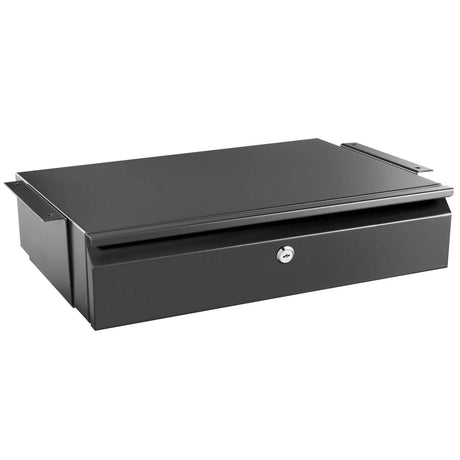 Black Desk Accessories - Under Desk Drawer with Lock - Mount-It! - MI-7295