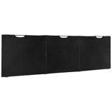 Black Cable Management - Under Desk Privacy Panel - 60" Wide - Mount-It! - MI-7251