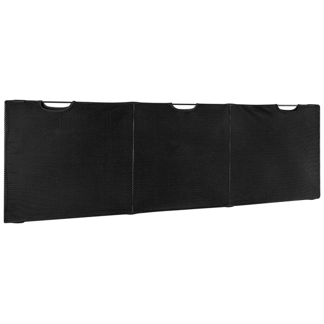 Black Cable Management - Under Desk Privacy Panel - 60" Wide - Mount-It! - MI-7251