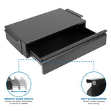 Black Desk Accessories - Under Desk Pull-Out Drawer Kit - Mount-It! - MI-7290