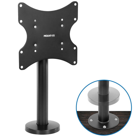 TV Stand - Bolt Down Stand for Flat Screen TVs - Mount-It! - MI-855