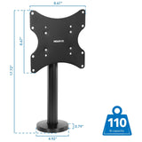 TV Stand - Bolt Down Stand for Flat Screen TVs - Mount-It! - MI-855