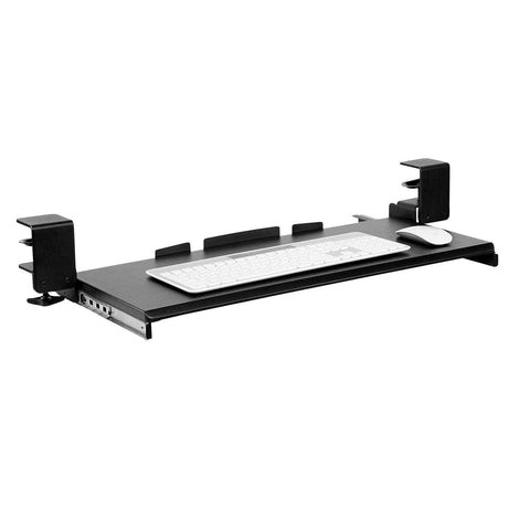 Keyboard Trays/Mounts - Clamp-On Under Desk Keyboard and Mouse Drawer Platform - Mount-It! - MI-7143