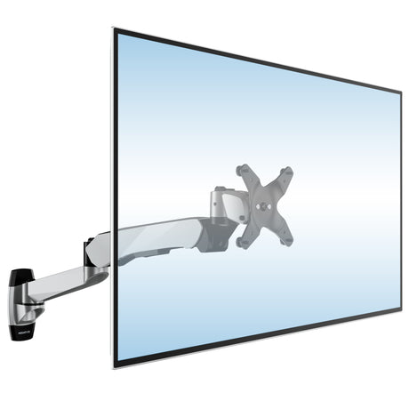 Monitor Mount - CLiX Series Full Motion Single Monitor Wall Mount with Gas Spring Arm - Mount-It! -