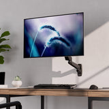 Monitor Mount - CLiX Series Full Motion Single Monitor Wall Mount with Gas Spring Arm - Mount-It! -