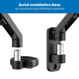 Monitor Mount - Counterbalance Monitor Arm for Wall and Pole Mounting - Mount-It! - MI-1765