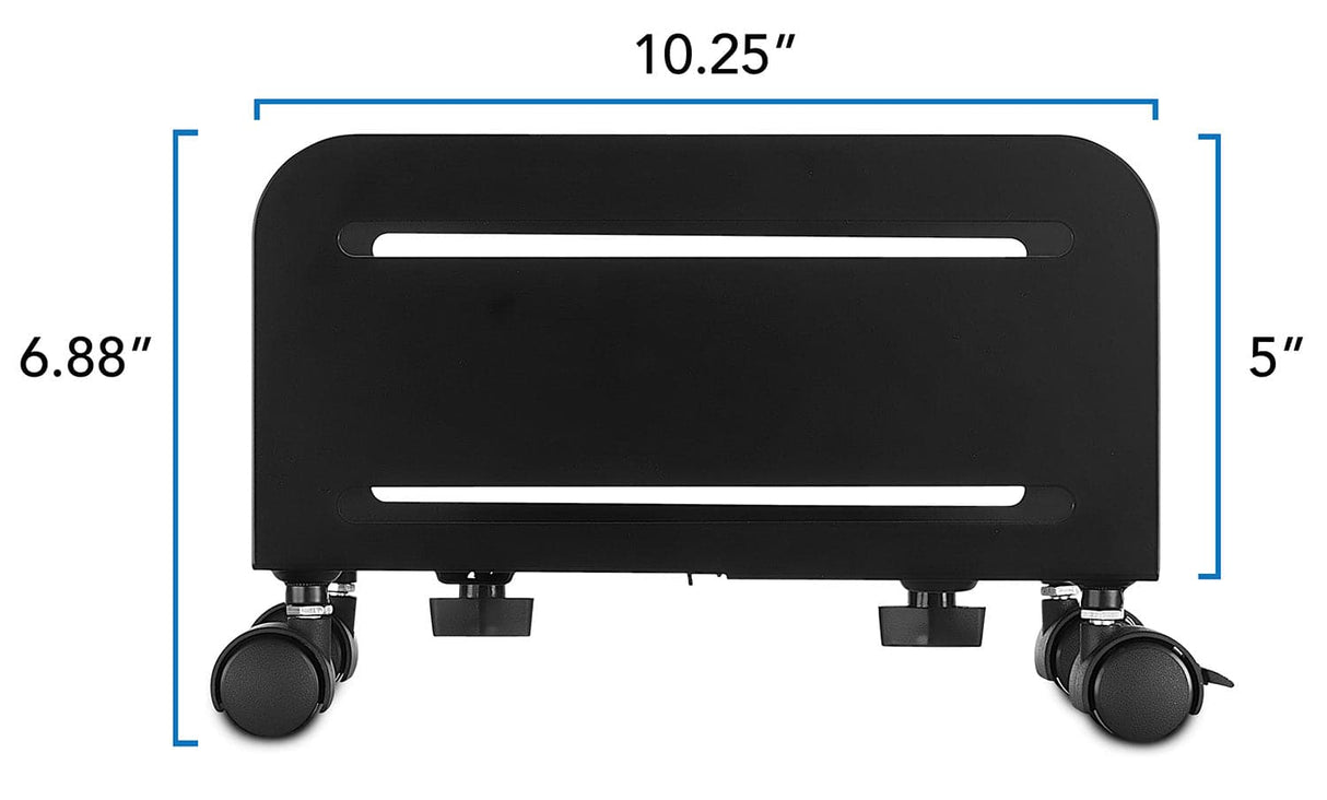 CPU Holder - CPU Stand With Four Casters - Mount-It! - MI-7153