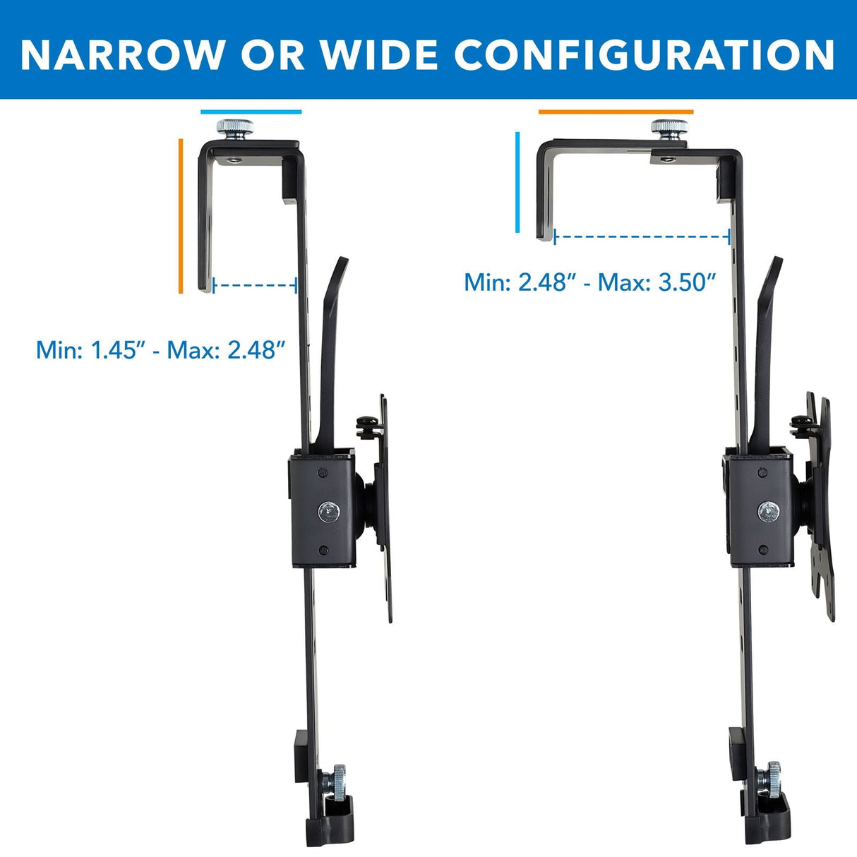 Monitor Mount - Cubicle Wall Monitor Mount - Mount-It! - MI-785