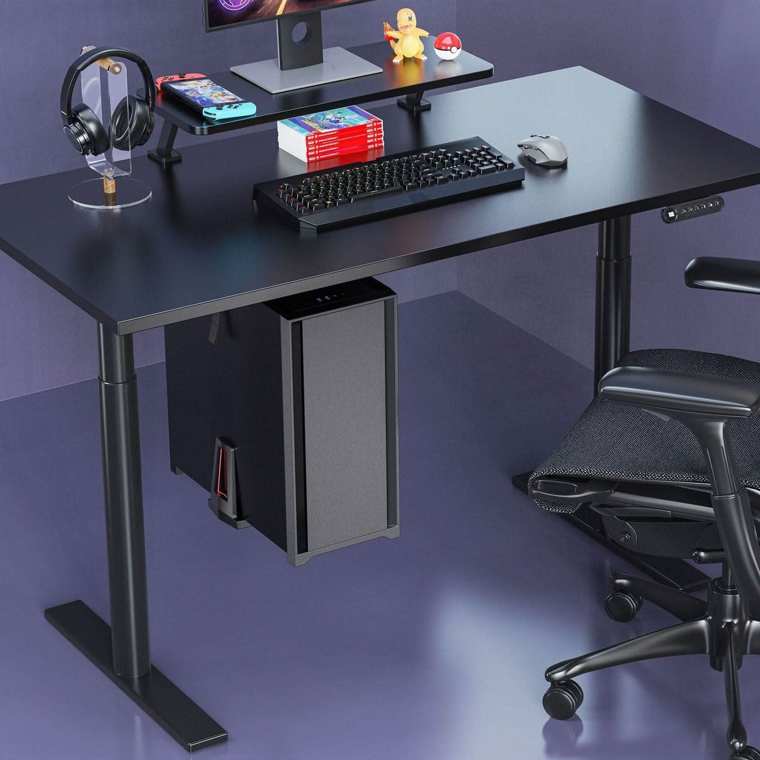 Deluxe CPU Mount with Sliding Track - Mount-It!