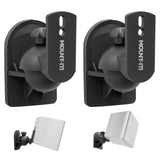 Speaker Mount - Dual Low Profile Universal Speaker Wall Mounts - Mount-It! - MI-SB28