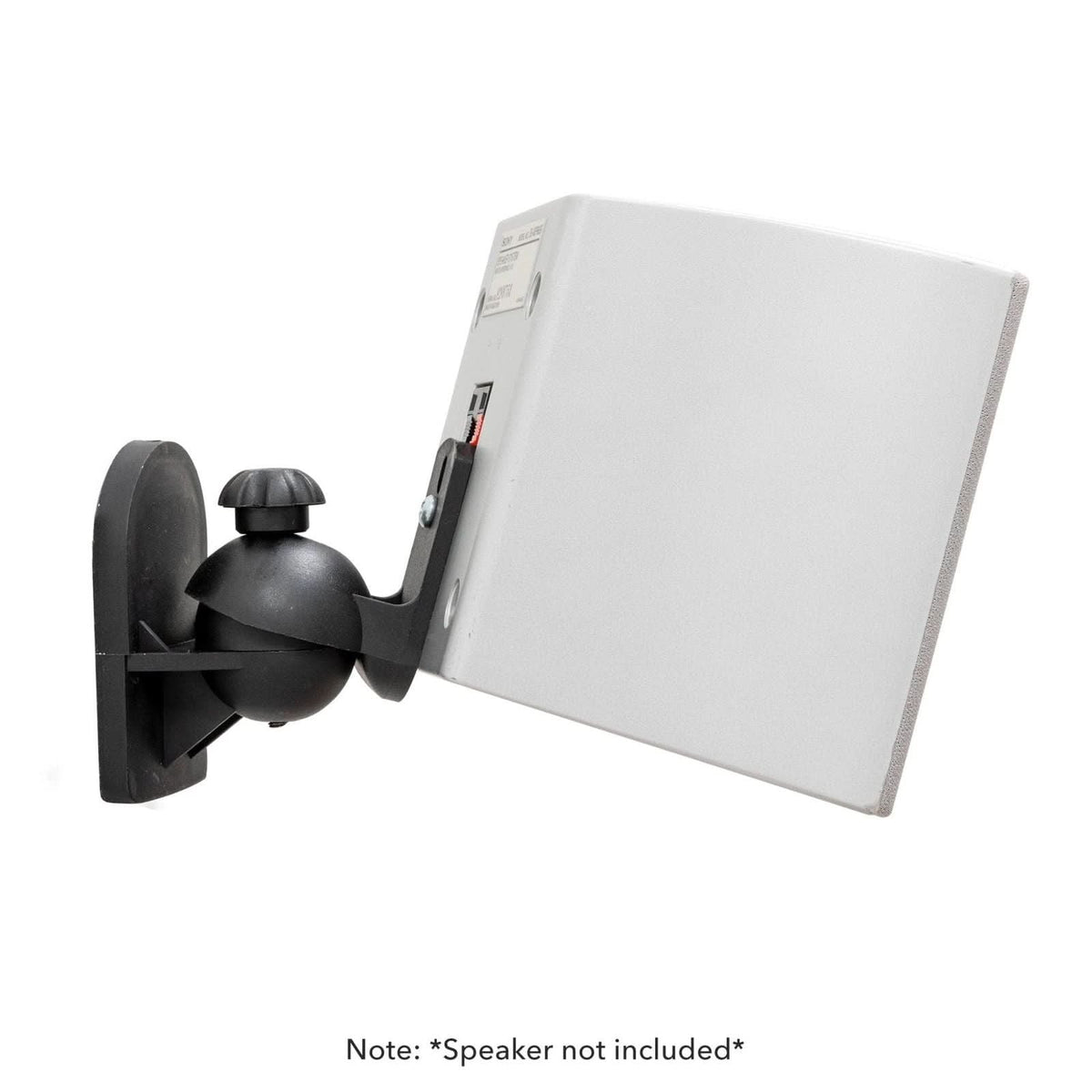 Sound Less Mount Mount-It! Dual Low Profile Universal Speaker Wall Mounts | MI-SB28