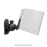 Speaker Mount - Dual Low Profile Universal Speaker Wall Mounts - Mount-It! - MI-SB28