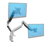 Monitor Mount - Dual Monitor Desk Mount With Gas Spring Arms - Mount-It! -