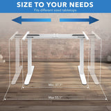 Standing Desk - Dual Motor Electric Standing Desk Base - Mount-It! -