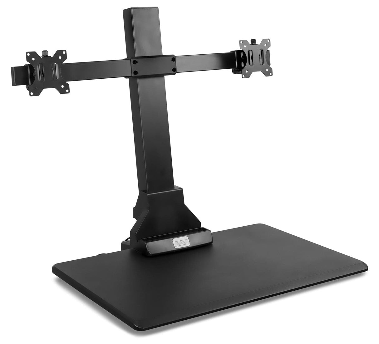 Desk Converters - Electric Sit-Stand Desk Converter for 2 Monitors - Mount-It! -