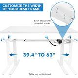 Desk Frame - Electric Sit-Stand Desk Frame - Mount-It! -