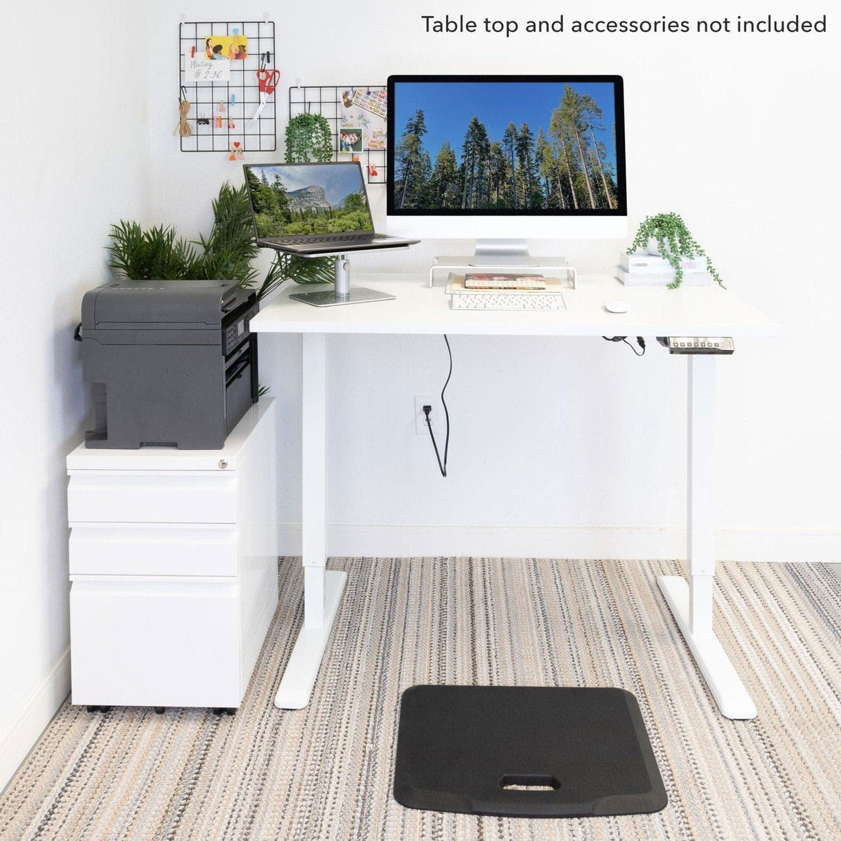 Desk Frame - Electric Sit-Stand Desk Frame - Mount-It! -