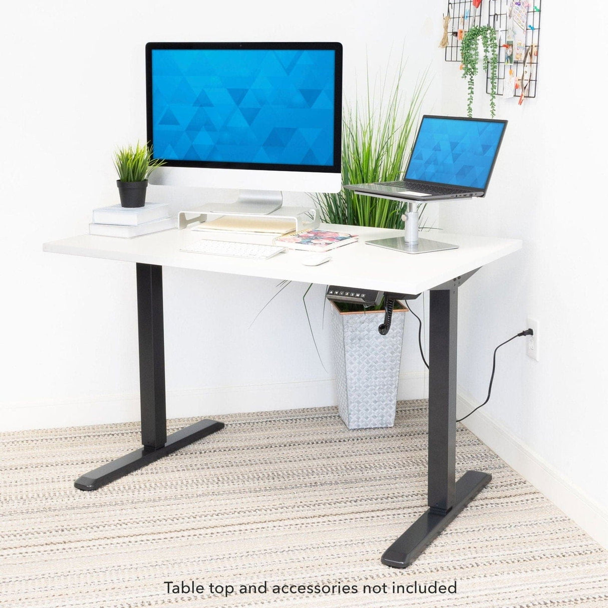 Desk Frame - Electric Sit-Stand Desk Frame - Mount-It! -