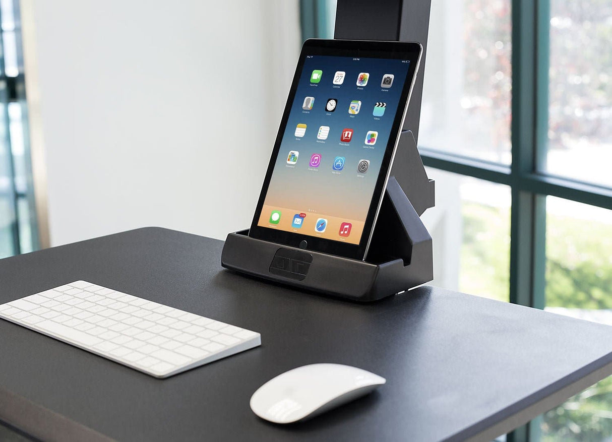 Desk Converters - Electric Standing Desk Converter for 1 Monitor - Mount-It! -