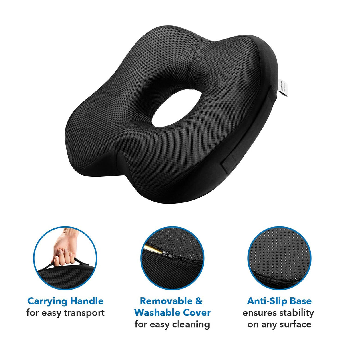 Cushion - Ergo Collection Ergonomic Seat Cushion - Mount-It! - MI-1104