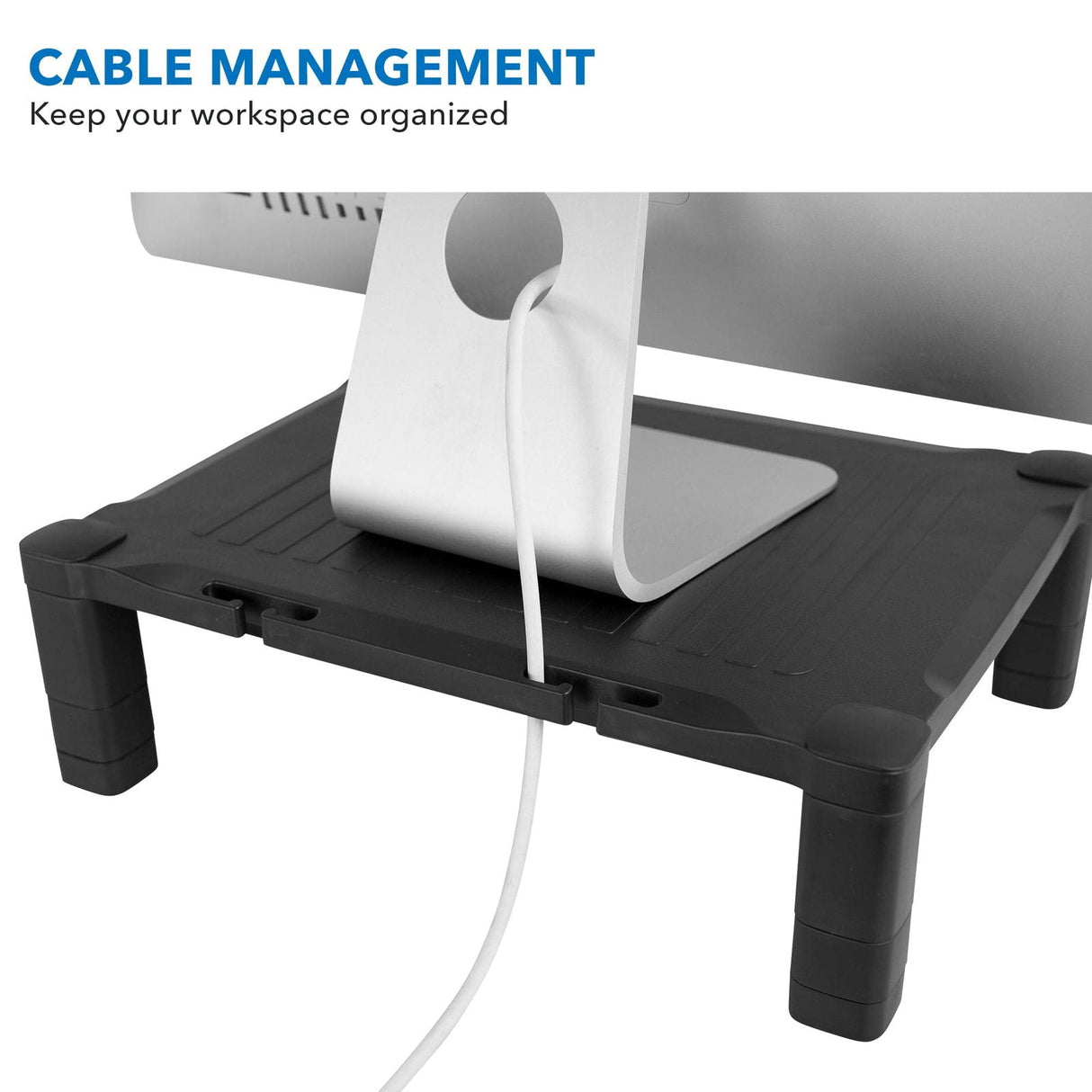 Monitor Risers - Ergonomic, Adjustable Printer, Monitor, & Laptop Stand - Mount-It! - MI-7853A