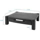 Monitor Risers - Ergonomic, Adjustable Printer, Monitor, & Laptop Stand - Mount-It! - MI-7853A