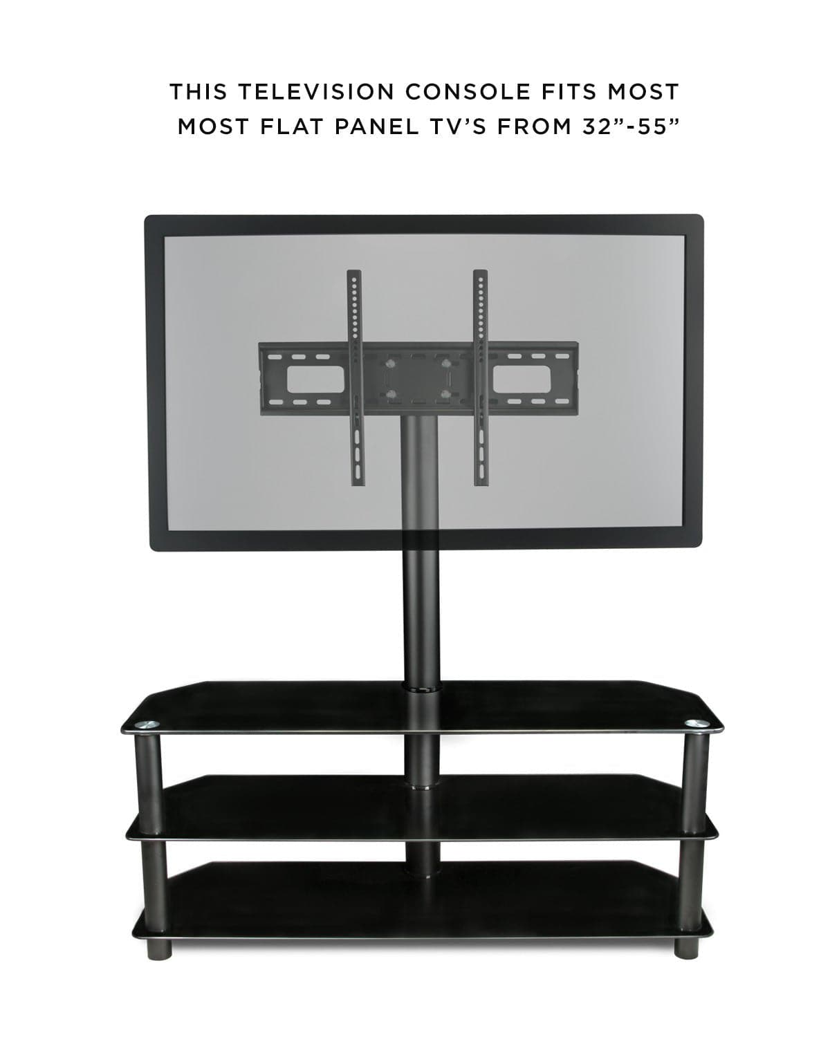 TV Stand - Extra-Large Entertainment Center - Mount-It! - MI-863