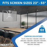 TV Mount - Flip-Down Ceiling TV Mount - Mount-It! -