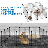 Misc - Foldable Pet Playpen for Small Animals - Mount-It! - WI-4114