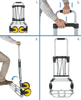 Hand Truck - Folding Hand Truck - Mount-It! - MI-902