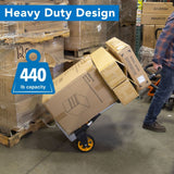 Hand Truck - Folding Hand Truck with 440 lb. Capacity - Mount-It! - MI-952