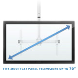 TV Mount - Full Motion Ceiling TV Mount with Long Extension - Mount-It! -