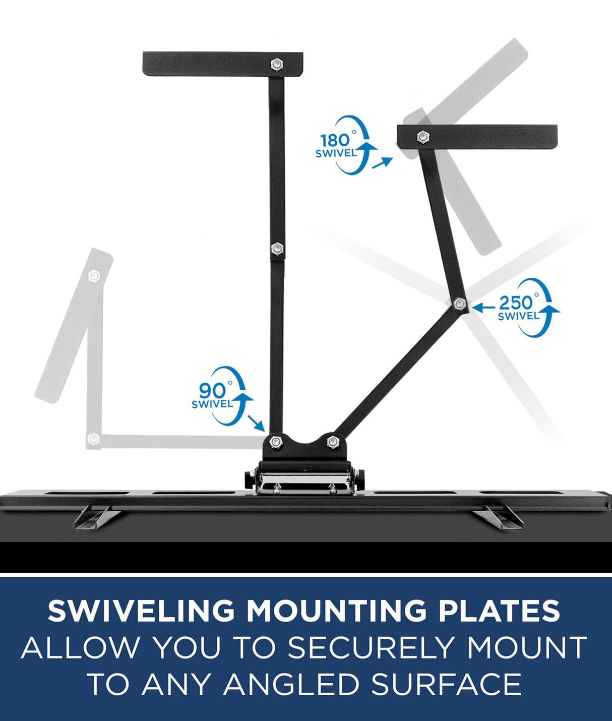 TV Mount - Full Motion Corner TV Mount - Mount-It! - MI-369B