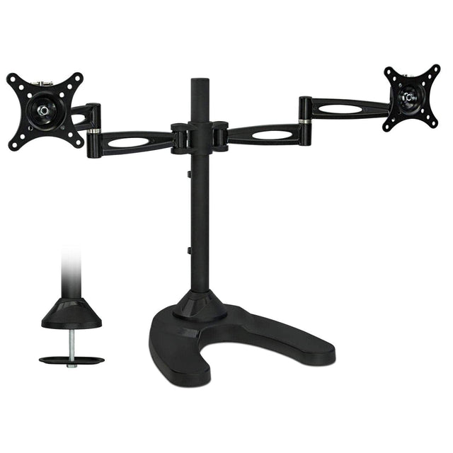 Monitor Stands - Full Motion Dual Monitor Desk Stand - Mount-It! - MI-792