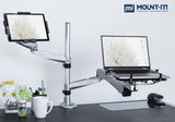 Laptop Mount - Full Motion Laptop and Tablet Desk Mount - Mount-It! - MI-73716