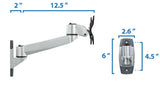 Monitor Mount - Full Motion Monitor Wall Mount - Mount-It! -