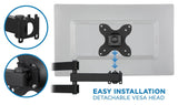 TV Mount - Full Motion Small TV Wall Mount - Mount-It! - MI-2042