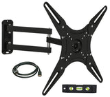 TV Mount - Full Motion Swivel Bracket TV Wall Mount - Mount-It! - MI-2065L