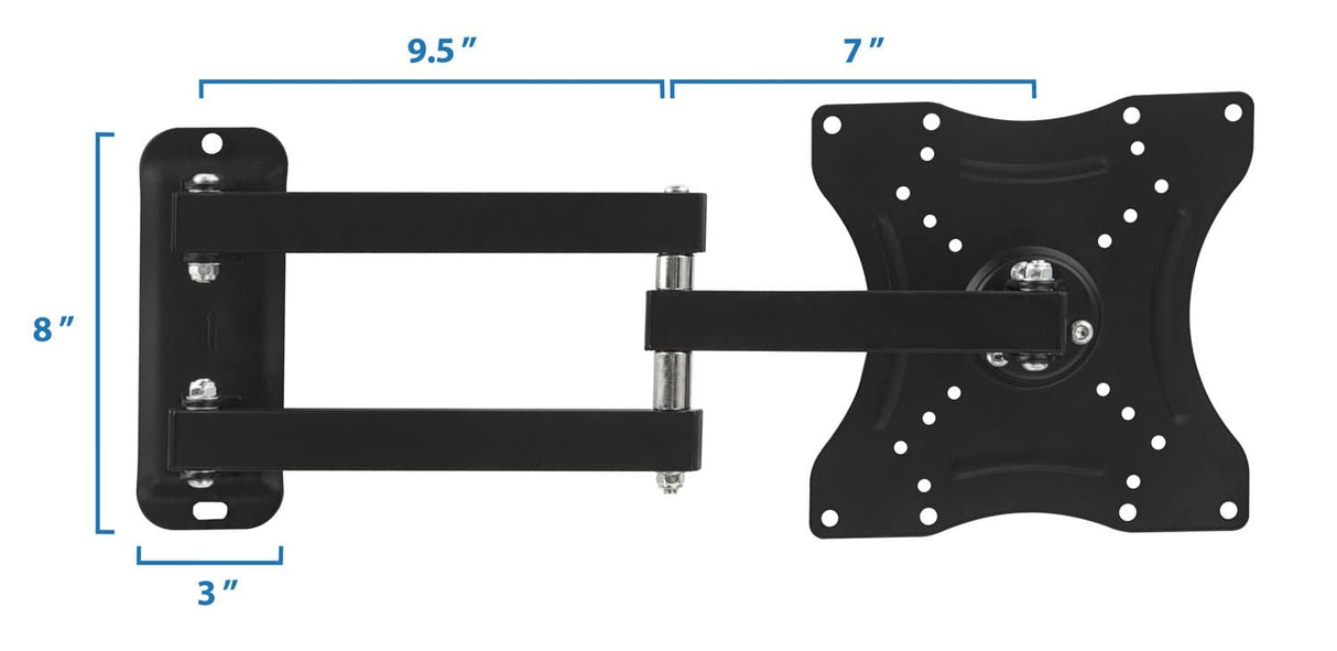 TV Mount - Full Motion Swivel Bracket TV Wall Mount - Mount-It! - MI-2065L