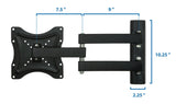 TV Mount - Full Motion TV Wall Mount - Mount-It! - MI-2041L