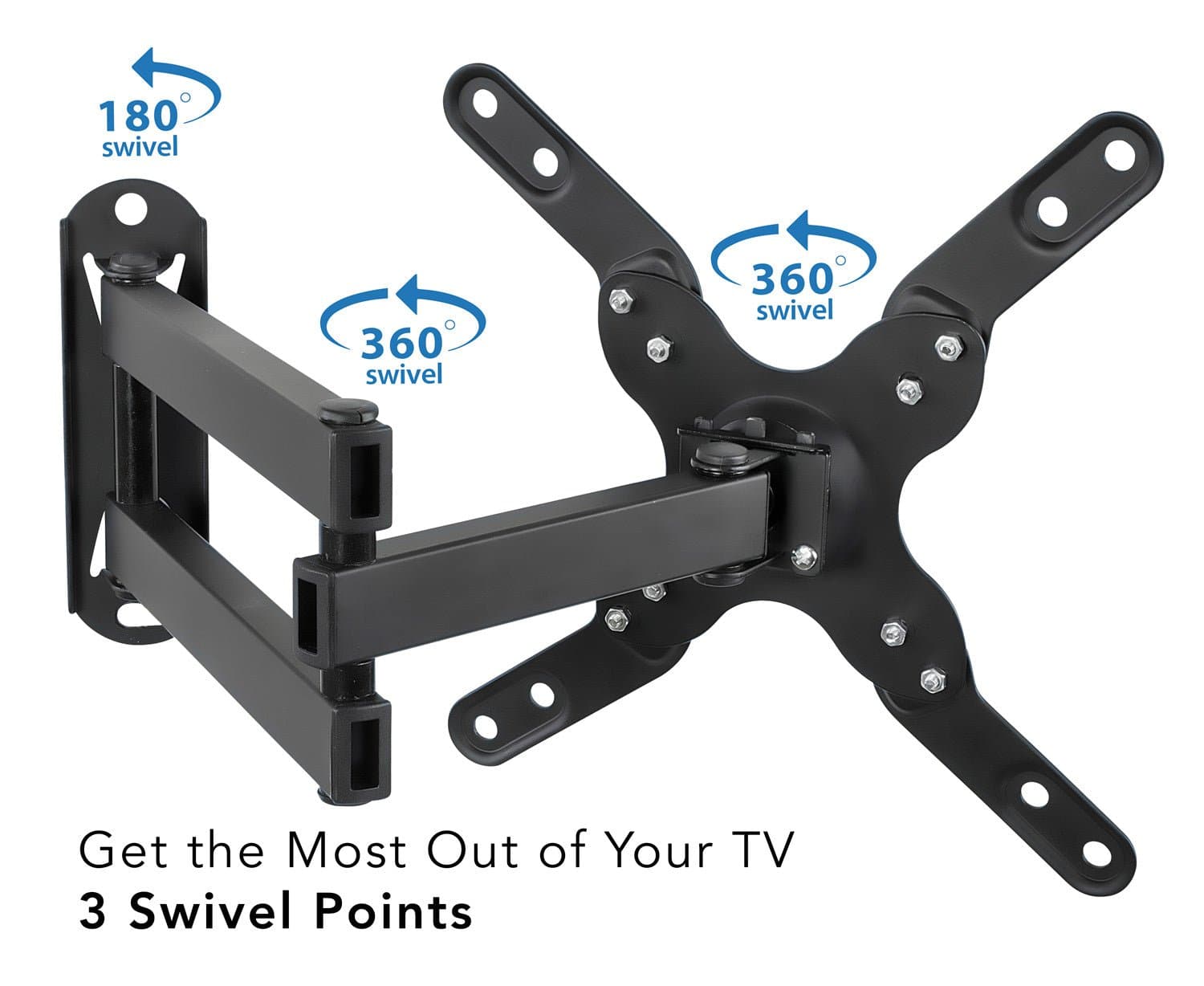Flexible wall mount for mi tv sales